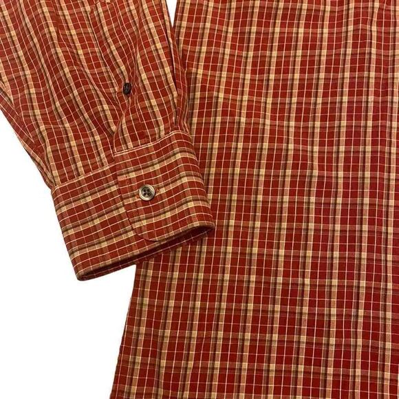 Dockers Stain Resistant No Wrinkles Button Down Plaid Shirt - Picture 4 of 10